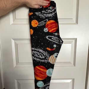 Vintage LuLaRoe plant leggings TC